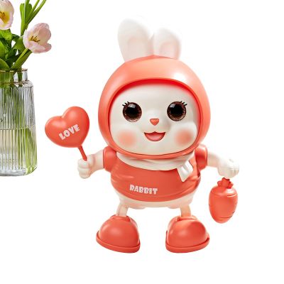 Dancing Bunny Toy - Electric Animal Light, Crawling Training Toy with Interactive Features, Fun Play Details, Engaging Learning Toys, Nursery Crawling Toys for Daycare Birthday Holiday