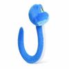 Ahlsense 11.8 in Cute Blue Snake Plush Toy - Cartoon Stuffed Snake Doll with Flexible Body for Bending, for Boys, Girls, Animal Lovers, Fans, Birthdays, and Holidays (Small) view 2