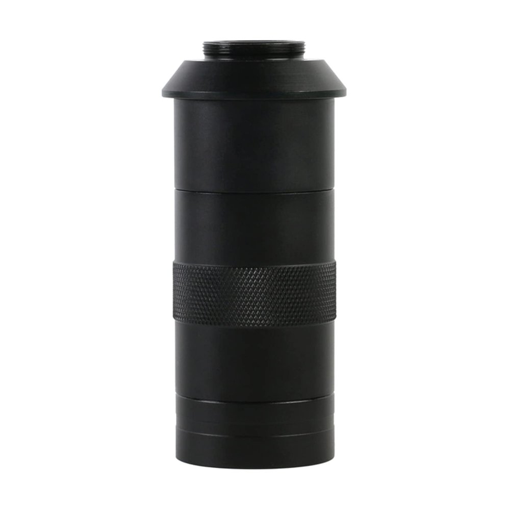 100X Digital Microscope Camera C-Mount Lens Zoom Eyepiece Magnifier Accessory Adapter Objective for Watches Jewelry C-Mount Adapter