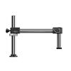 360 Degree Rotating Microscope Bracket Double Arm Boom Stand for Stereo Space Saving Suspension Design Double Arm Boom Stand view 3