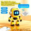 Ai Robot Toy for Kids, Intelligent Interactive Desk Robot with Voice Recognition Feature Talking Companion, Ai-Powered Smart Talking Robots & Learning Games, Educational Toys, Rechargeable Design view 3