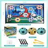 3 Balls Sticky Soccer Game Set Soccer Toy Gift for 3-5 6-8 8-12 Boys and Girls Indoor Outdoor Backyard Toss Soccer Goal Games for Kids Birthday view 2