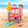 VROGTIK Water Table for Toddlers with Fishing Game Set 3-Tier Kids Sand Water Table Sensory Outdoor Toys for Kids Ages 4-8 Summer Beach Outside Backyard Toys for Girls& Boys Age 3 4 5 6 7 8 9 view 3