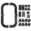 Flexible Car Tracks for Kids Waterproof Modular Puzzle Track Set Bendable Expressway Circuit Toy for Indoor Outdoor Play Compatible Car Track Set(16PCS) view 1