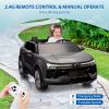 24V Dual Seat Chevrolet Blazer Electric Ride-on SUV for Kids, Officially Licensed with Remote Control, Bluetooth Music, and 3 Speed Settings  for Ages 3-8,Grey view 2