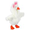Fukaisu 7in/17.78cm Desktop Goose Clothes, Cute Easter Bunny Desk Goose Outfit Mini Magnetic Toy Decor Accessories for Desk Porch Statue (Only Clothes) view 1