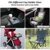2Pack Car Seat Snack Tray for Kids, Mess-Free Square Travel Tray Cup Holder Snack Tray, Durable Car Food Tray for Toddlers, Universal Fit Kids Travel Road Trip Essentials (2, Grey) view 4