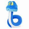 Ahlsense 21.3 in Cute Blue Snake Plush Toy - Cartoon Stuffed Snake Doll with Flexible Body for Bending, for Boys, Girls, Animal Lovers, Fans, Birthdays, and Holidays (Large) view 3
