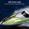 SVERTIBO Fast RC Boat for Adults, 20KM/H High Speed Remote Control Racing Boats, Self-Righting, 2 Batteries, 20+ Mins, 2.4GHz Pool & Lake Summer Toys Gifts (Brown) view 3