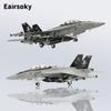 Eairsoky 1:72 Scale F-18 Super Hornet Metal Fighter Jet Model Military Die-cast Aircraft Models for Collection or Gift view 3