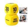 6 Sided Fitness Dice for Exercise, Game for Group Fitness & Exercise, Home Gym Use Women Teens Squats Push Up Sports Outdoor Home, Great Workout Equipment & Gift for Gym Lovers view 1