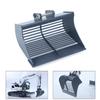 wheelfun 1/14 Metal Grille Bucket for Mini 914 Hydraulic RC Excavators Digger Model Parts Hobby Grade Model Accesories view 2