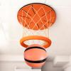 Bedroom Basketball Hoop,Goal Games with Net &Ball | Foldable Basketball Ceiling Hoop | for Boys Girls Teens Adults Families view 3