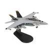 Eairsoky 1:100 Scale F-18 VFA-103 Super Hornet Metal Fighter Jet Model Military Die-cast Aircraft Models for Collection or Gift Skeleton Print view 1