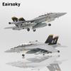Eairsoky 1:100 Scale F-18 VFA-103 Super Hornet Metal Fighter Jet Model Military Die-cast Aircraft Models for Collection or Gift Skeleton Print view 3