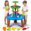 VROGTIK Water Table for Toddlers with Fishing Game Set 3-Tier Kids Sand Water Table Sensory Outdoor Toys for Kids Ages 4-8 Summer Beach Outside Toys Backyard for Kids Toddlers Age 3 4 5 6 7 8 9 10 view 1