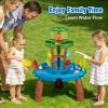 VROGTIK Water Table for Toddlers with Fishing Game Set 3-Tier Kids Sand Water Table Sensory Outdoor Toys for Kids Ages 4-8 Summer Beach Outside Toys Backyard for Kids Toddlers Age 3 4 5 6 7 8 9 10 view 2
