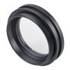 1X Auxiliary Objective Lens Barlow Magnification for Stereo Microscopes 48mm Inner Diameter Plastics Objective Lens for Microscope view 3
