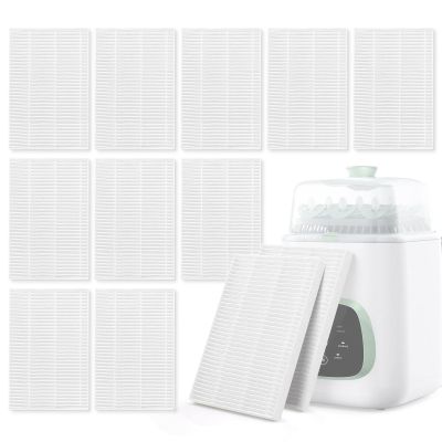 12 Pack Filter Replacement Compatible with Momcozy KleanPal Pro Baby Bottle Washer, 99.97% Filtration Efficiency, Air Filters for Drying, Essential Baby Bottle Cleaner Accessories