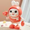 Dancing Bunny Toy, Excellent Material, 20x17cm,Dancing Rabbit Toy, Electric Animal with Music and Light, Interactive Music Experience, Ideal for Daycare Centers view 3