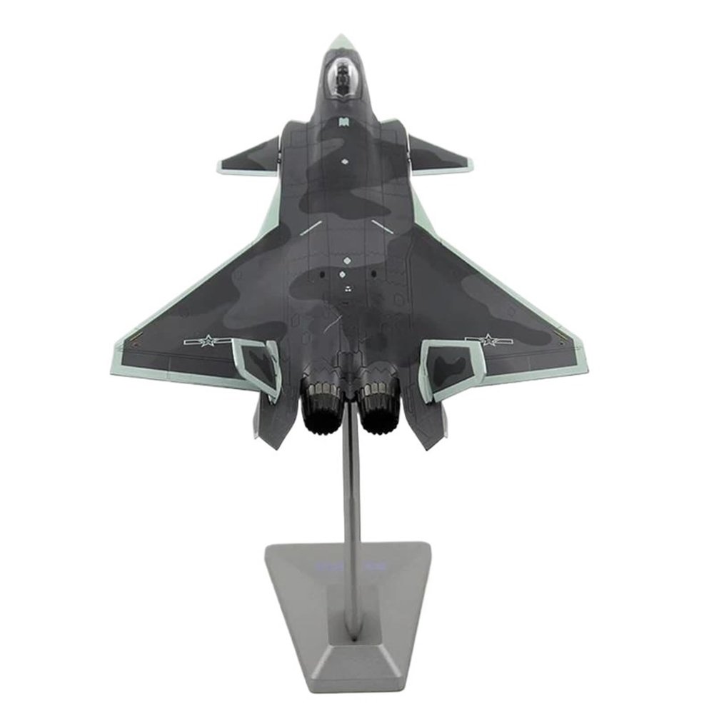 Flying Airplane Model 1/72 Scale China Airforce AF1 J-20 Fire Fang J20 Fighter Air Force Diecast Aircraft Plane Model Alloy AirlineToy Aviation Airbus
