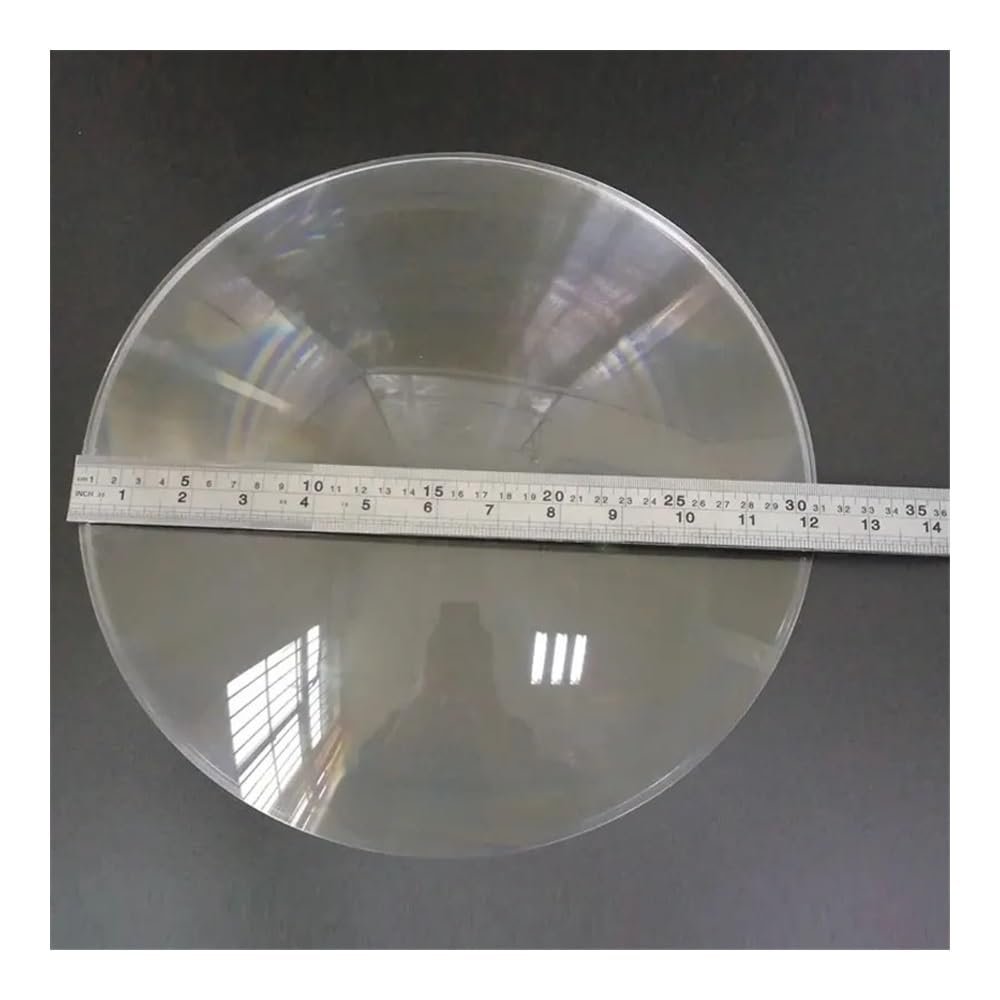 Microscope Accessories Kit 310mm Large Optical Plastic Fresnel Lens PMMA Focal Length 220 600mm Solar Concentrator Magnifying Microscope Slides(600mm)