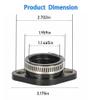 0670-198 Carburetor Mounting Flange Carb SPI 38mm Fit for Arctic Cat view 2