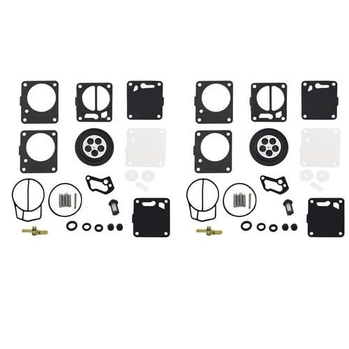 2x Carb Rebuild Kit XL700 XL760 FOR YAMAHA VXR Wave Blaster Wave Raider