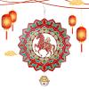 2026 Wind Chime, Symbolizing Good Fortune, 11.57 Inches, Horse Yard and Garden Wind Spinner, 3D Hanging Horse Wnd Spinner, Garden Decoration Yard Ornament, for Lunar New Year, Seasonal Celebrations view 2