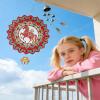 2026 Wind Chime, Symbolizing Good Fortune, 11.57 Inches, Horse Yard and Garden Wind Spinner, 3D Hanging Horse Wnd Spinner, Garden Decoration Yard Ornament, for Lunar New Year, Seasonal Celebrations view 4
