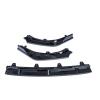 3PCS Compatible For Toyota Camry 9th 2024 ABS Gloss Black or Carbon Look Front Bumper Splitter Spoiler Refit Accessories(Carbon Fiber Look) view 2