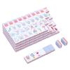 2026 American Mahjong Tile Set (4-Layer) 160 Light Purple Acrylic Engraved Mahjong Tiles, Mahjong Tiles Bag and Mahjong Accessories view 1