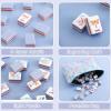 2026 American Mahjong Tile Set (4-Layer) 160 Light Purple Acrylic Engraved Mahjong Tiles, Mahjong Tiles Bag and Mahjong Accessories view 4