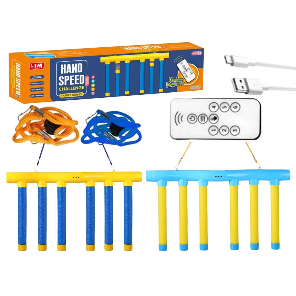 Reflex Sticks, Portable & Easy to Use, 1set, Reflective Drop Stick Challenge Game, Coordination Reflex Training Toy, Thrilling Gameplay Experience, for Kids Adults Family Casual Party