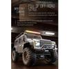 ConGamefun 1/16 Scale RC Crawler, 4WD RC Rock Crawler Off Road RC Truck with LED Lights, Upgraded Chassis and Proportional Steering, Gift for Adults Hobby Vehicle (R1601/Red) view 2
