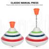 Stylebest Spinning, LED Music Peg Top Hand Spinning Toy for Kids, with Bright Colorful Light and Wonderful Music, Non ABS Plastic, 4.33 Inch (Colorful) view 2