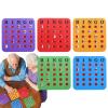Bingo Cards, Shutter Slide Set, Party Game with Adorable Material, Logic Thinking Tool, Fingertip Games with Easy Use, Bingo Card Sets for School Office Gatherings Travel view 1