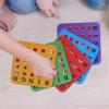 Bingo Cards, Shutter Slide Set, Party Game with Adorable Material, Logic Thinking Tool, Fingertip Games with Easy Use, Bingo Card Sets for School Office Gatherings Travel view 3