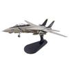 Flying Airplane Model Diecast 1/100 Scale USAF F-14A F14A Tomcat Combat Aircraft VF-84 Pirate Flag F14 Alloy Model Collection Toy Aviation Airbus view 1