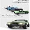 1/64 Scale Mini RC Climbing Car, 2.4G Full Proportional 4WD Remote Control Off-Road Vehicle with Type-C Charging, 60 Min Runtime Crawler for Adult Hobbyists Green view 4