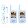 Yoidesu Video Walkie Talkie for Kids - 2 Pack Rechargeable Kids Walkie Talkies Long Range Radios, Video Intercom & Voice Effects, Birthday Gifts, Toys for Age 3-12 Boys Girls view 1