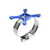Aluminum 7075-T6 Alloy+304 Stainless Steel 40X40mm RC Cooling Fan Ajustable Mount for 40-56 Series Motor - Blue view 1