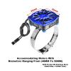 Aluminum 7075-T6 Alloy+316 Stainless Steel 40X40mm RC Cooling Fan Ajustable for 40-56 Series Motor - Green view 2