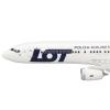 Flying Airplane Model 1:200 Scale B737 MAX8 LOT Polish Airlines ABS Airplane Model Toys Aircraft Plane Toy Aviation Airbus view 3