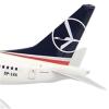 Flying Airplane Model 1:200 Scale B737 MAX8 LOT Polish Airlines ABS Airplane Model Toys Aircraft Plane Toy Aviation Airbus view 4