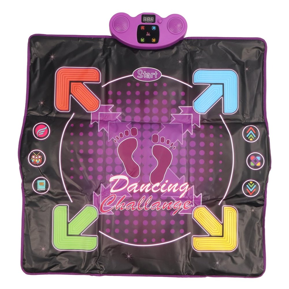 Tomantery Dance Pad Play Toys, Slip Resistance 4 Gaming Modes Dance Mat Multipuro Wireless for Gifts
