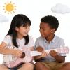 ciciglow Kids Ukulele Toy, 21 Inch Plastic Ukulele for Children with Lightweight Design and Safe Edges, Musical Instrument for Beginners Aged 3+, 13.98x4.13in (Cute Bunny) view 3