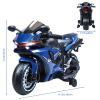 12V Kids Electric Motorcycle with Safety Training Wheels - 9 MPH Ride-On Dirt Bike for Children, Ages 3-7 Red view 2