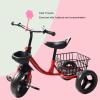 Qudinip Kids Tricycle, Outdoor Toddler Bike with Storage Basket and Non Slip Handlebar, for 16 Year Old Boys Girls to Develop Motor Skills view 4