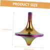 Funny Copper Gyro for Adults Decompression Spinning Top Lightweight Design for Parent Interaction Present for Boys and Fun Fidget Plaything (Multi) view 3